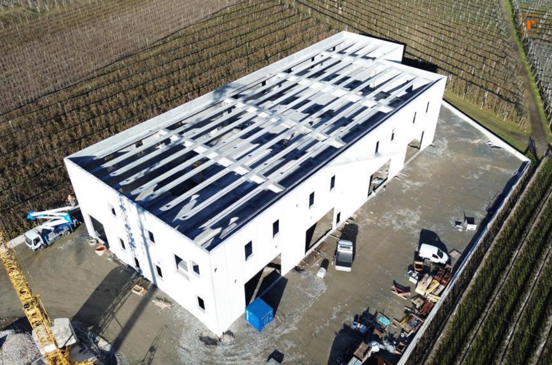 Neuer Firmensitz der Bausystem Intertor GmbH in Gargazon zur Eröffnung